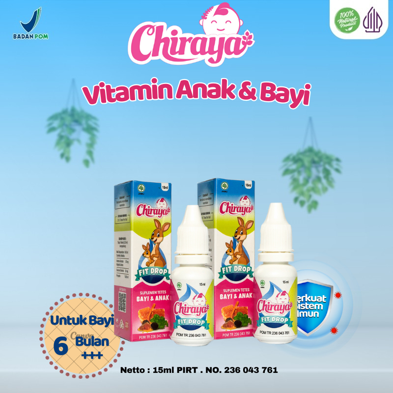Chiraya Vitamin Bayi Gizi Terbaik Untuk SiKecil Usia 6 12 Bulan - Vitamin Nafsu Makan 15ml