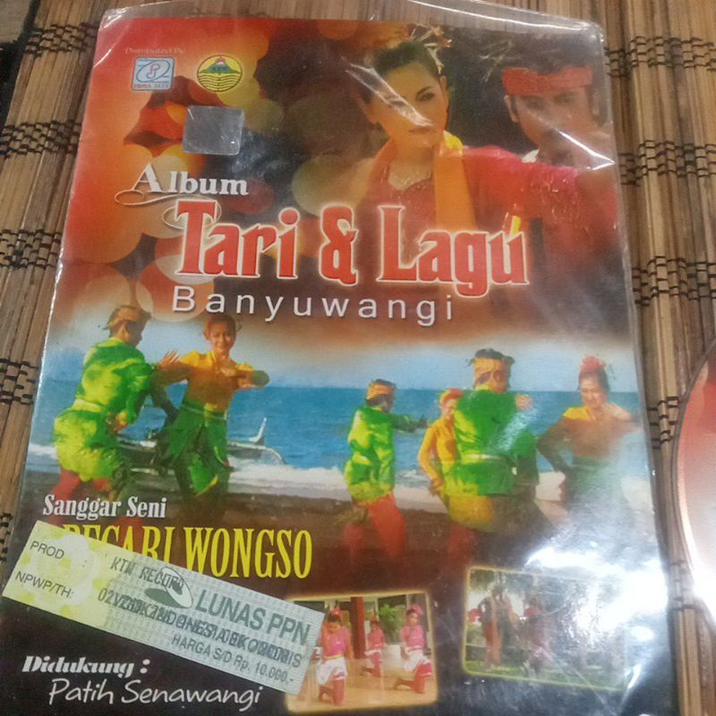 VCD ALBUM TARI & LAGU BANYUWANGI DD0317