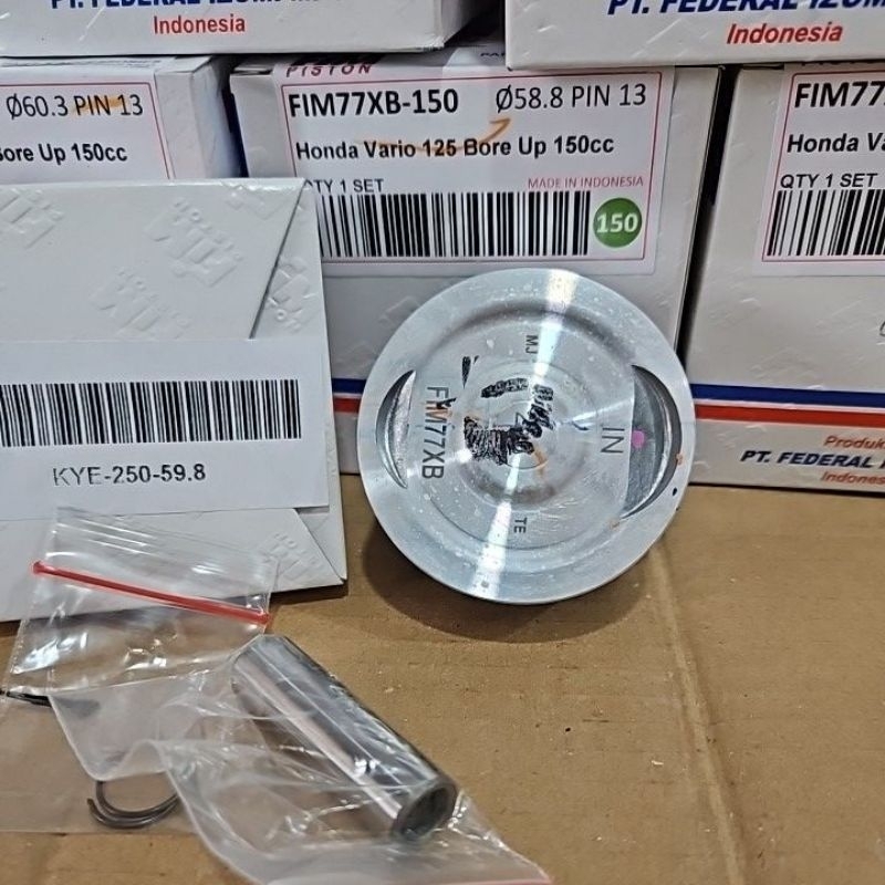 Piston seher kit fim vario 125 fim77