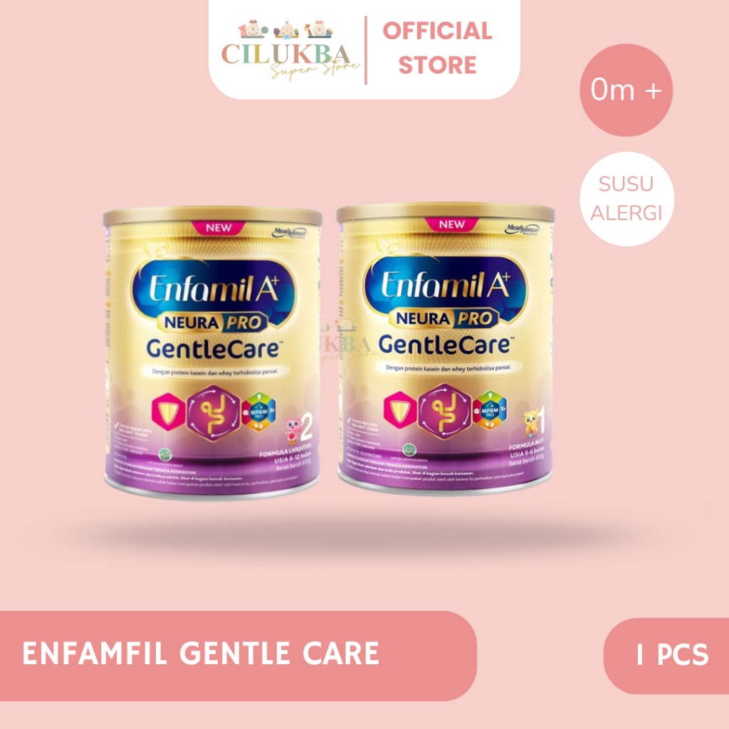 ENFAMIL A+ GENTLE CARE TAHAP 1 & 2 | SUSU BAYI 0-6 BULAN | SUSU BAYI 6-12 BULAN | SUSU ANAK ALERGI |