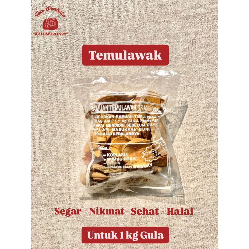 

Wedang Rempah Temulawak "Imtaq" Khas Gresik Minuman Tradisional (Racikan untuk 1kg Gula)