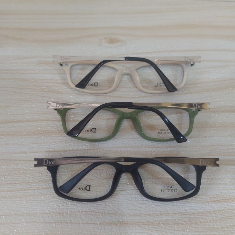 kacamata Frame Dior Lensa fhoto cromik minus/clinder/plus
