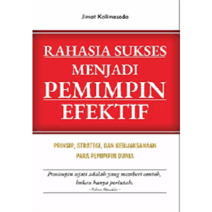 Buku Trik Rahasia Sukses Menjadi Pemimpin Efektif