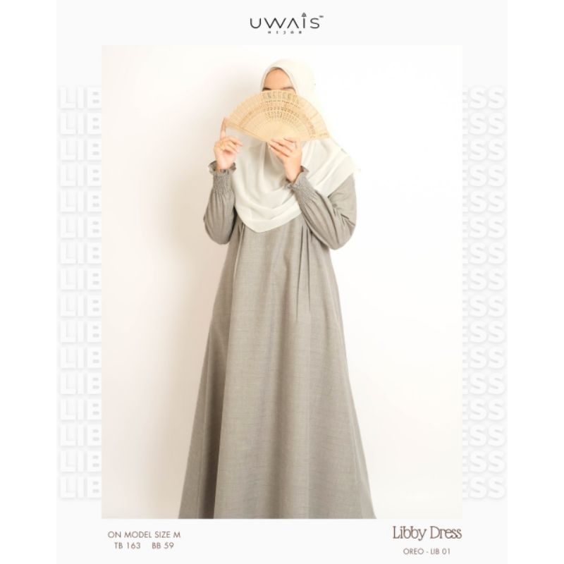 LIBBY GAMIS POLOS UWAIS HIJAB