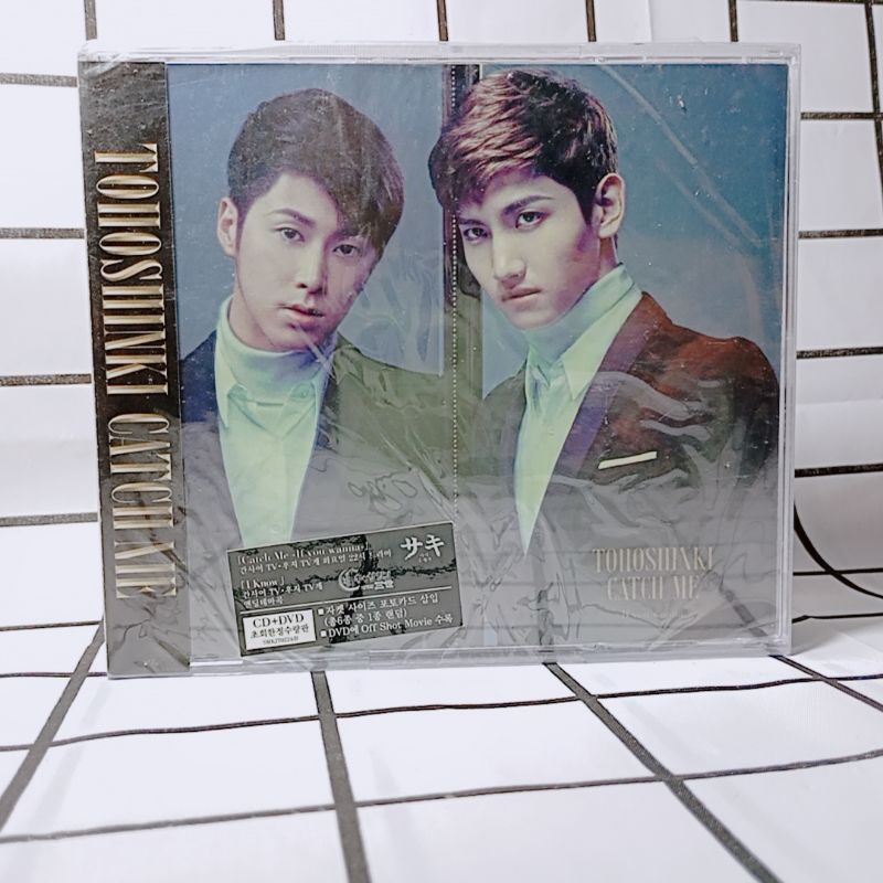 TVXQ ALBUM CATCH ME JAPAN TOHOSHINKI