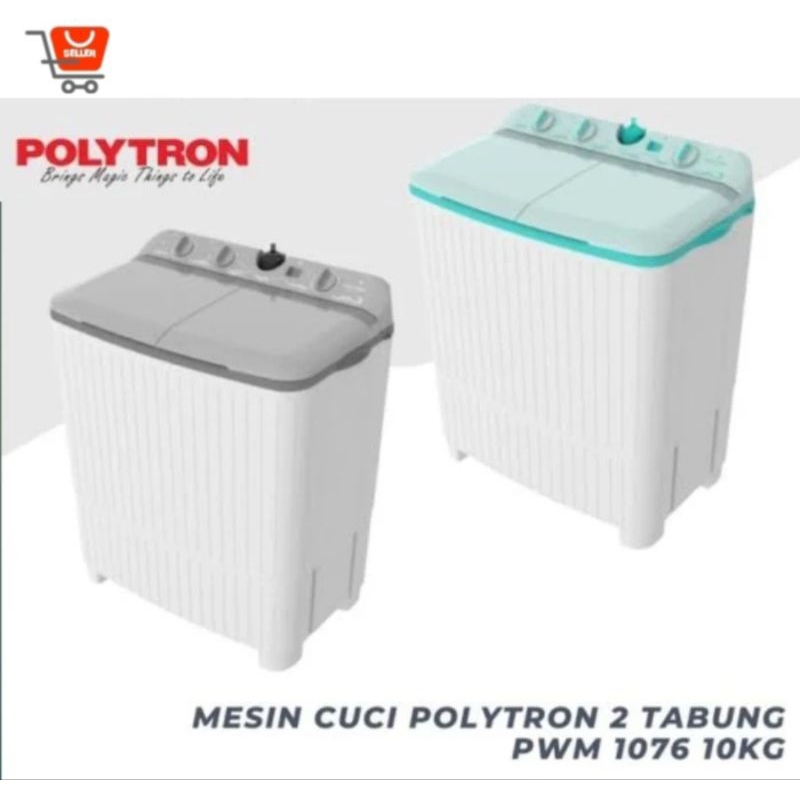 MESIN CUCI POLYTRON 10KG PWM1076