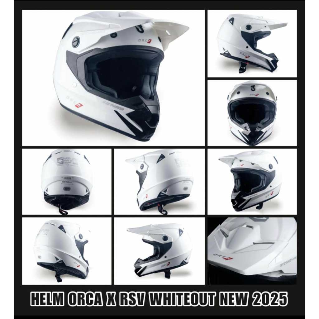 Helm Orca RSV REAPER WHITE KLX CRF WR