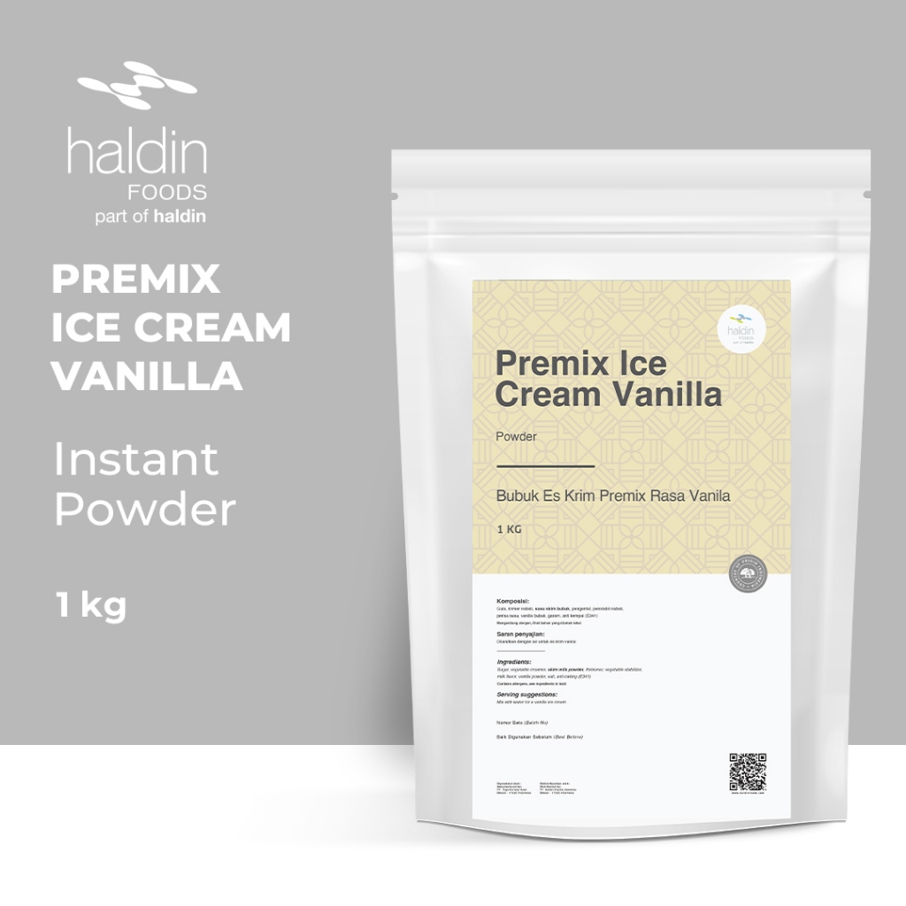 

haldinfoods Ice Cream Vanila Powder - 1 kg