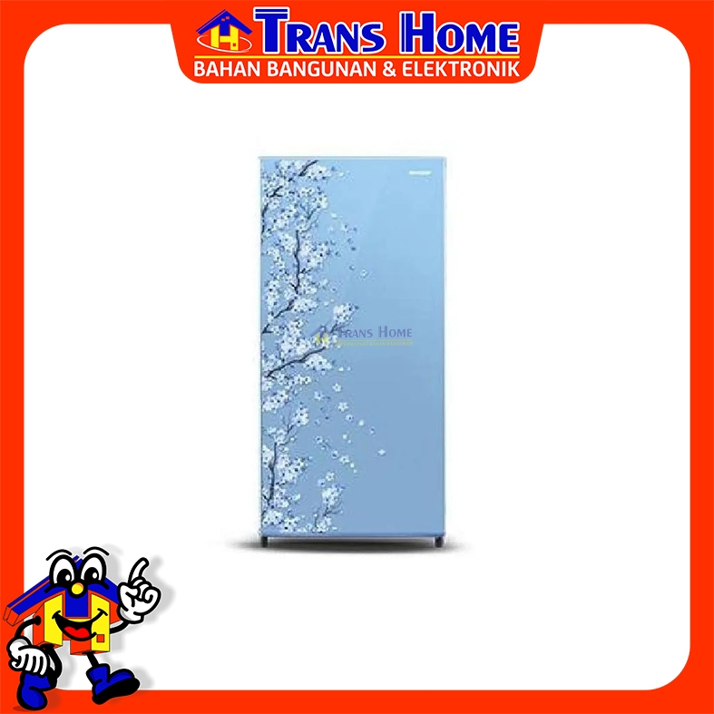 Sharp Kulkas 1 Pintu Kapasitas 128L SJ-N162D-SB (SHARP )
