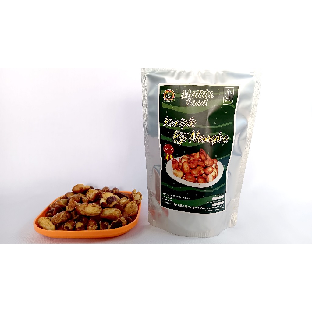 

Keripik Biji Nangka MATRIX JAYA 65 Gram - Camilan Renyah dan Bernilai Gizi Tinggi - Snack