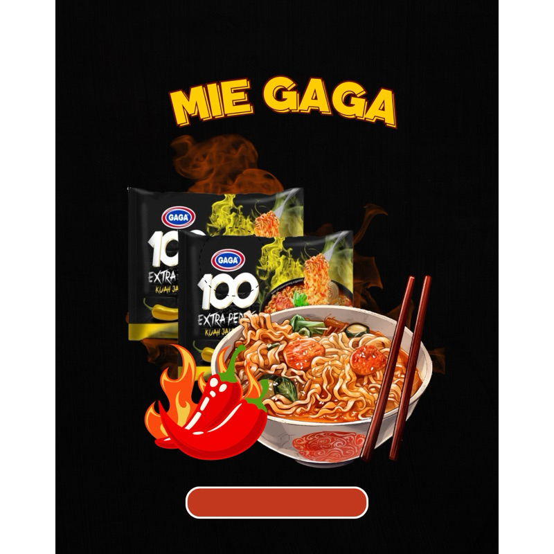 

mie gaga kuah jalapeno