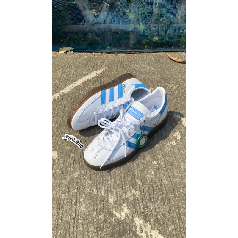 ADIDAS SPEZIAL HANDBALL WHITE BLUE LEATHER