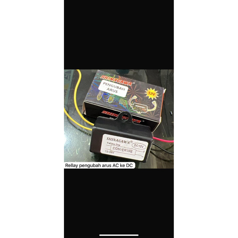 relay pengubah arus ac ke dc variasi motor lampu ped motor lebaih awet