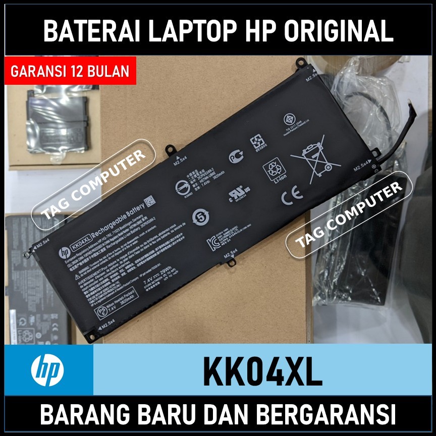 BATERAI HP ELITE X2 1011 G1 SERIES KK04XL HSTNN-IB6E ORIGINAL
