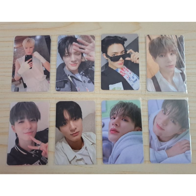 JENO JISUNG PHOTOCARD Hot sauce laundry shop ISTJ GLITCH MODE