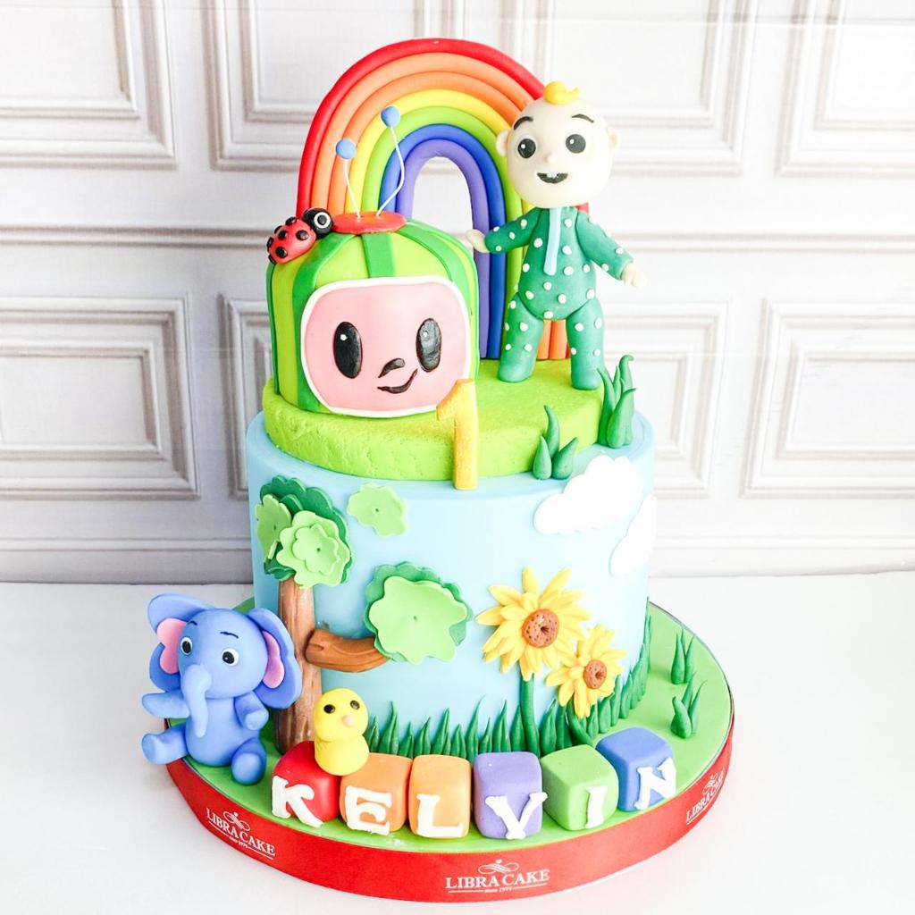 

Kue Ulang Tahun/Birthday Cake/Kue Ultah Tema Cocomelon/Kue Cocomelon/Kue Birthday jakarta
