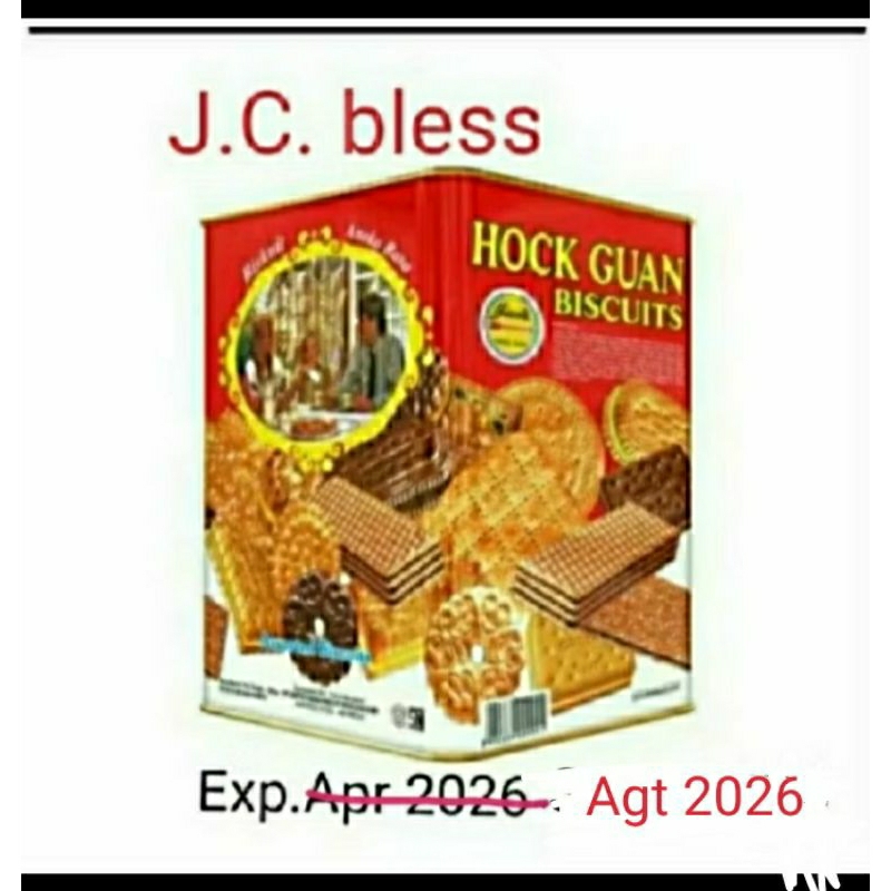 

Hock Guan biskuit aneka rasa 1350 gr assorted biscuit HockGuan ubm 1350 g