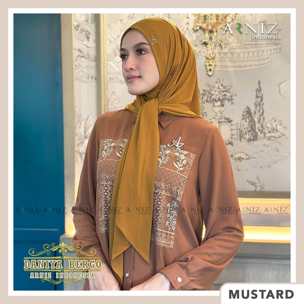 TERPOPULER Arniz Indonesia - Daniya Khimar Bergo Instant