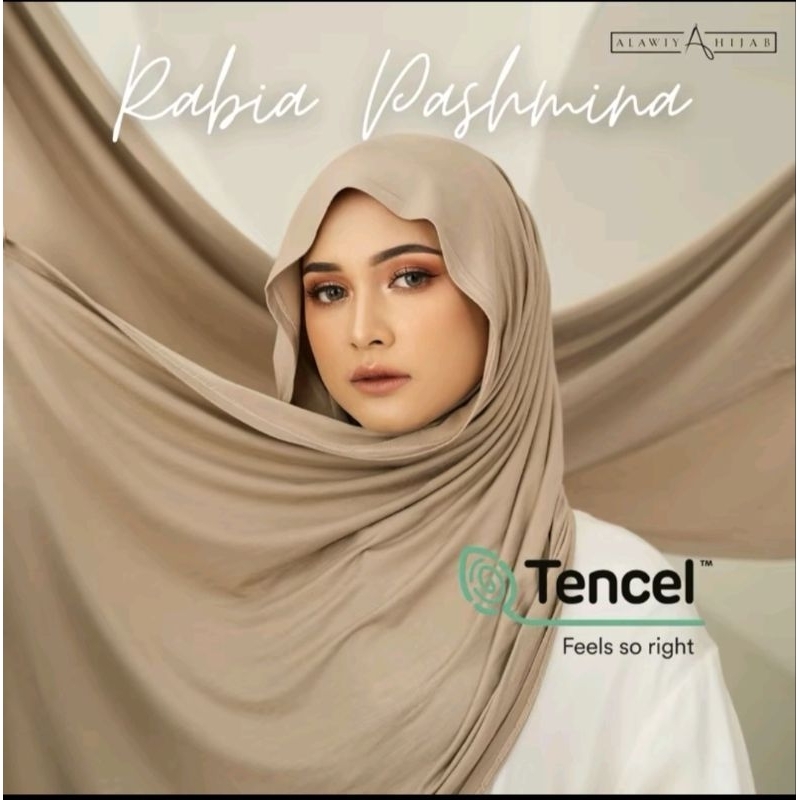Dinjual cepat warna Black Pasmina Tancel By Alawiyah Hijab Hanya 1KaliPake