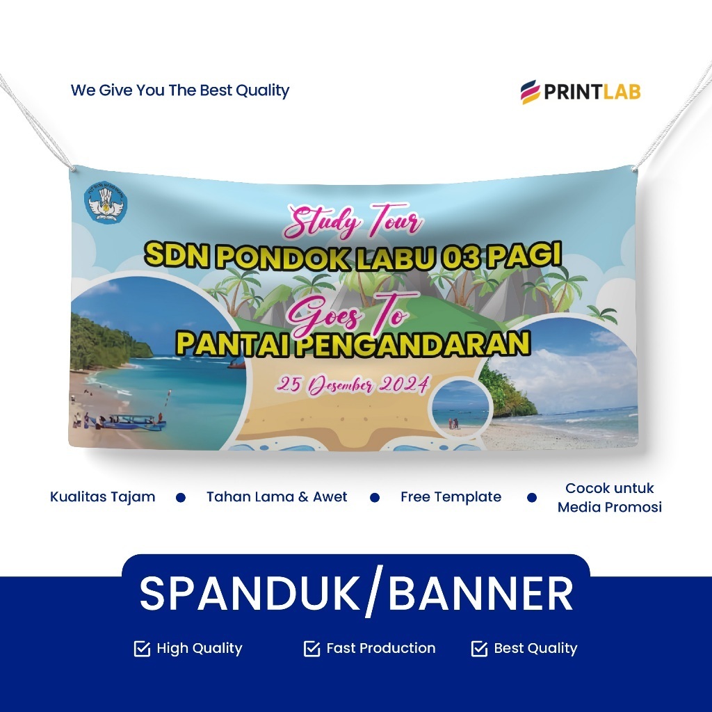 JasaPrintLab CETAK SPANDUK / BANNER OUTING / BANNER STUDY TOUR / BANNER FAMILY GATHERING / SPANDUK