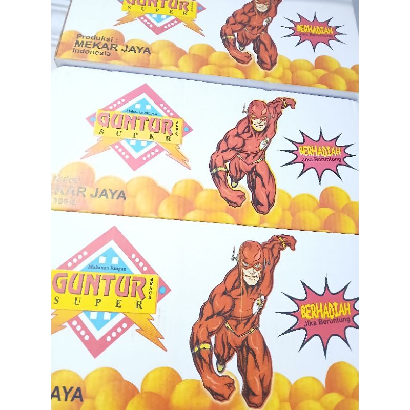 

SNACK CHIKI BERHADIAH CIKI GUNTUR 1 DUS ISI 4 pk,1PAK isi 10 bngks