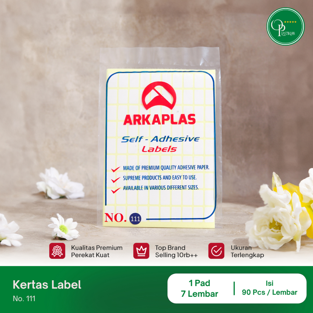 

ONANNA Label Undangan Stiker Polos No 110 Label Undangan Stiker Polos No 111