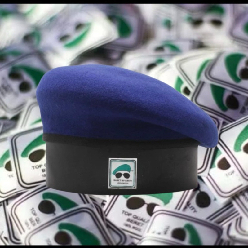 Baret POLRI - POLAIRUD orginal logo kacamata