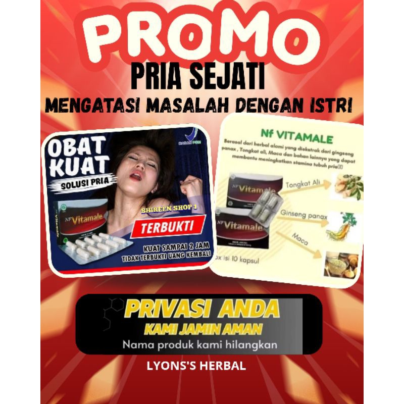 VitamaleHwi Asli Produk Original 100% Herbal Terlaris