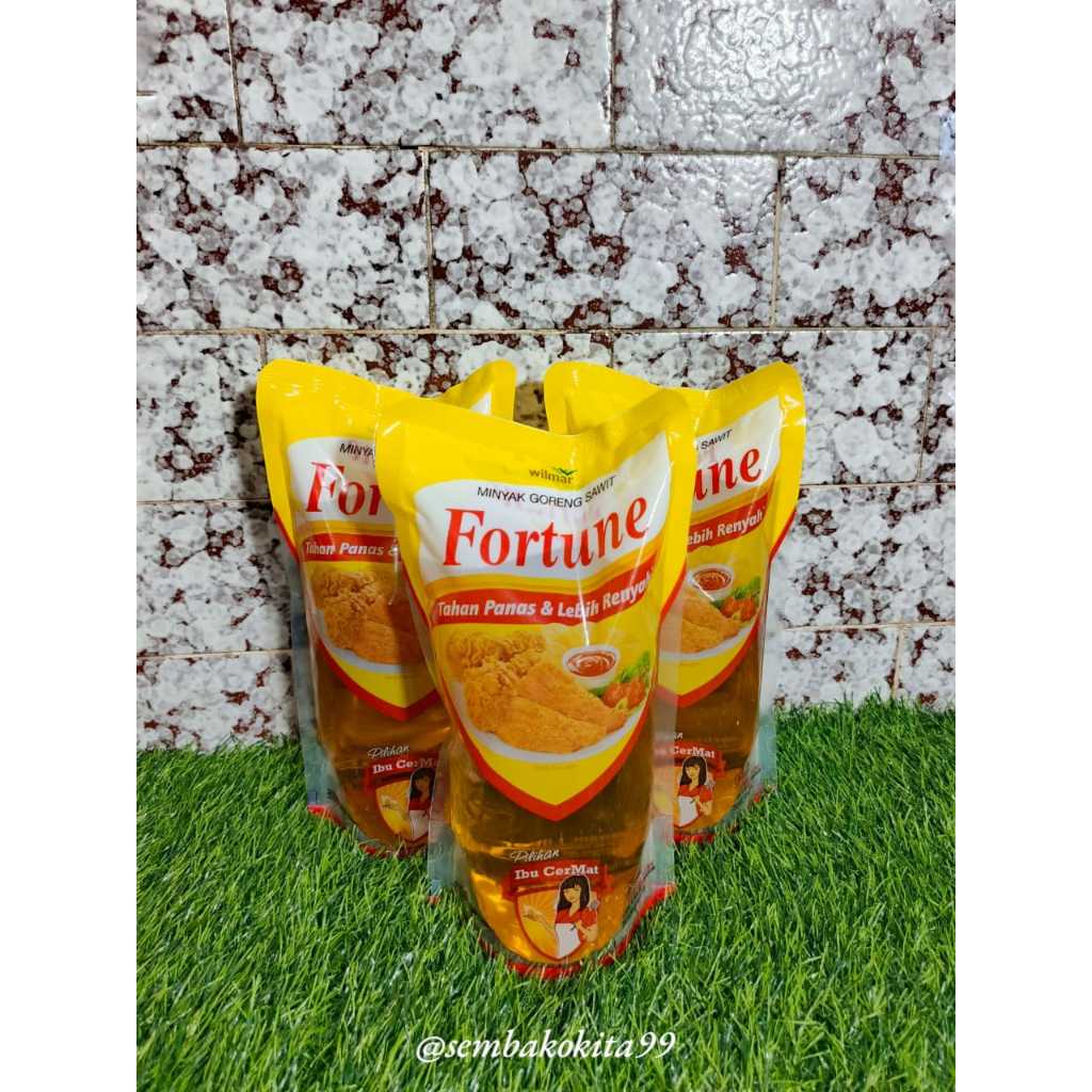 

Minyak Goreng Sawit FORTUNE Kemasan Refill || 1 Liter JATIM