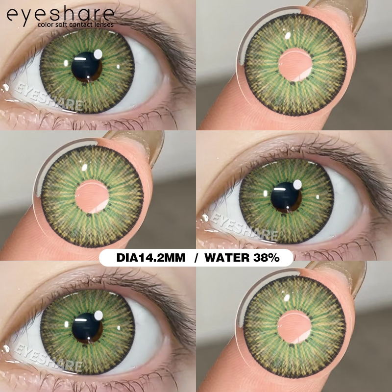 Eyeshare Softlens NewYork Green 14.2mm Softlen