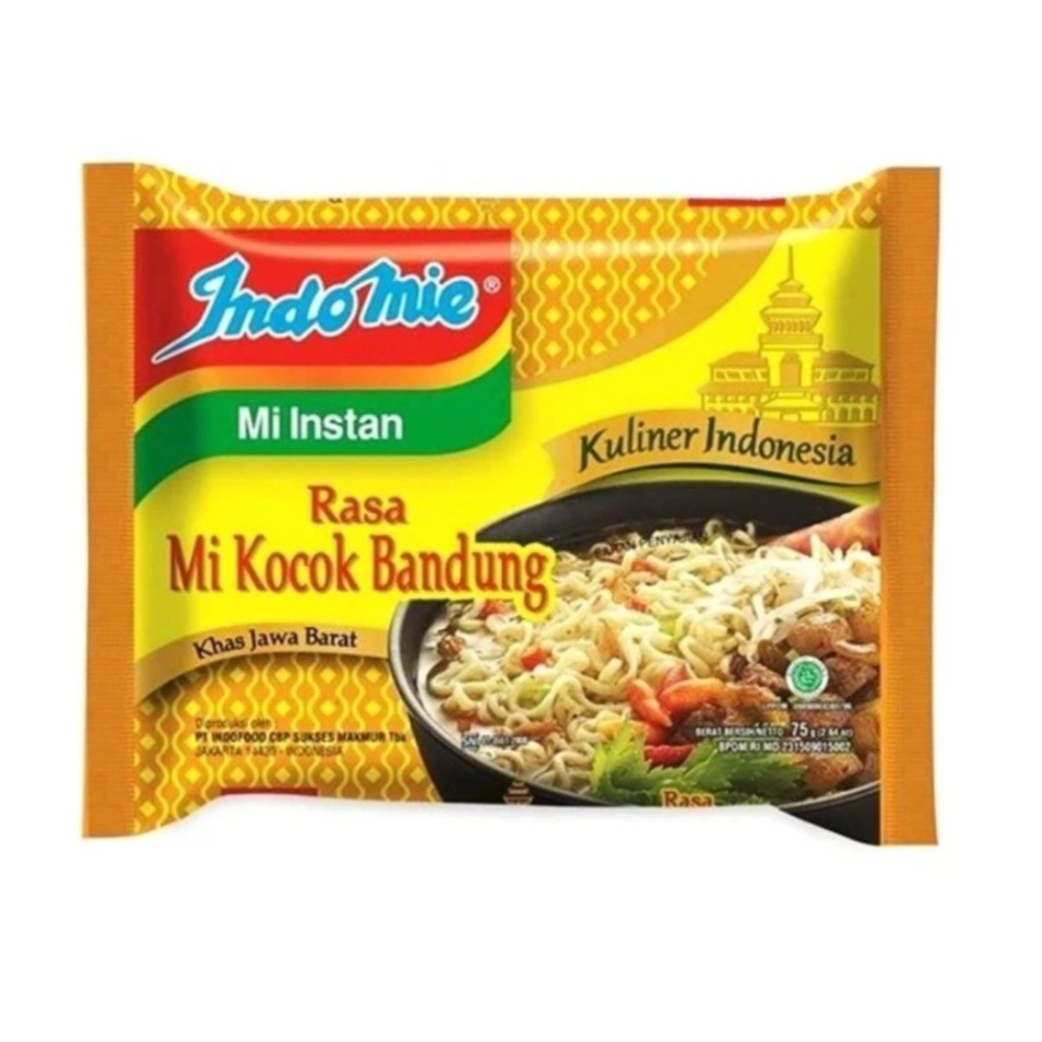 

Indomie Mie Instan Rasa Kocok Bandung Paket 5pcs