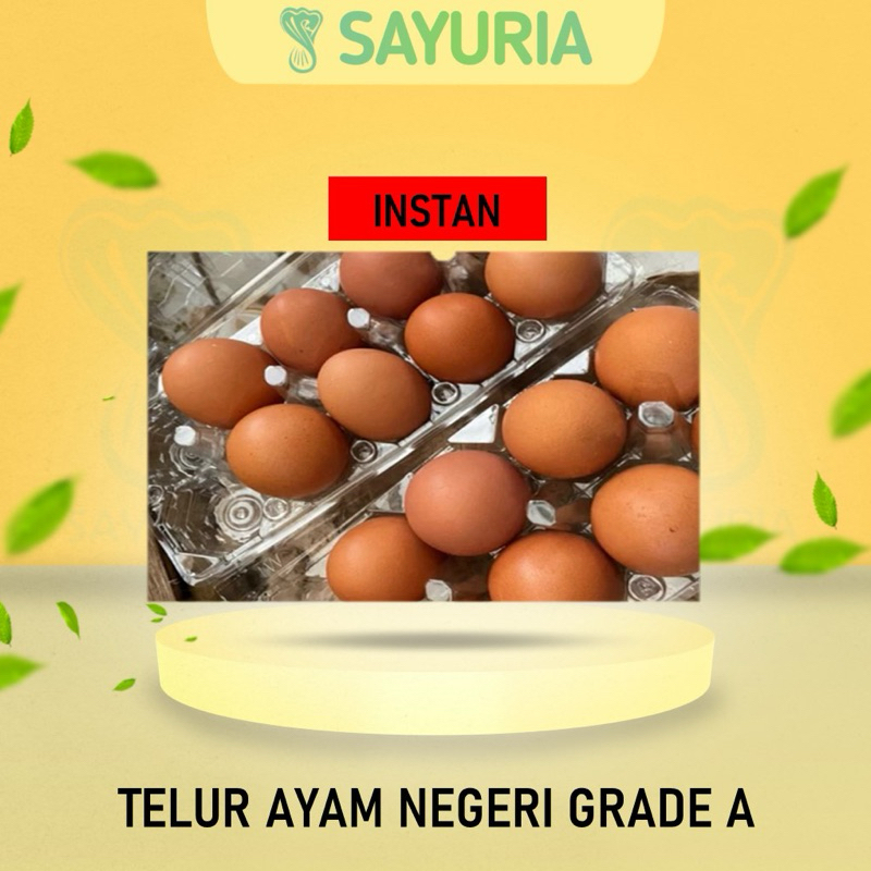 

Telur Ayam Negeri 1 kg GRADE A FREE MIKA PENGUNCI [INSTAN ONLY]