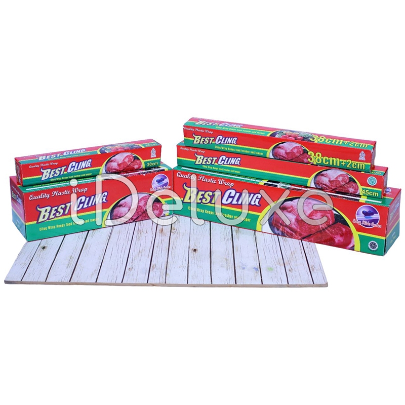Wrapping Plastik Makanan 45 cm x 500 m BC 45  Best Cling Wrapping Cling Wrap Plastik Buah