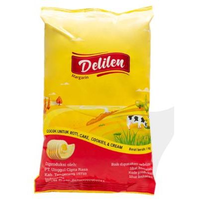 

Margarine Delilen 1kg / Margarine/Mentega Delilen 1kg / Butter Replacer