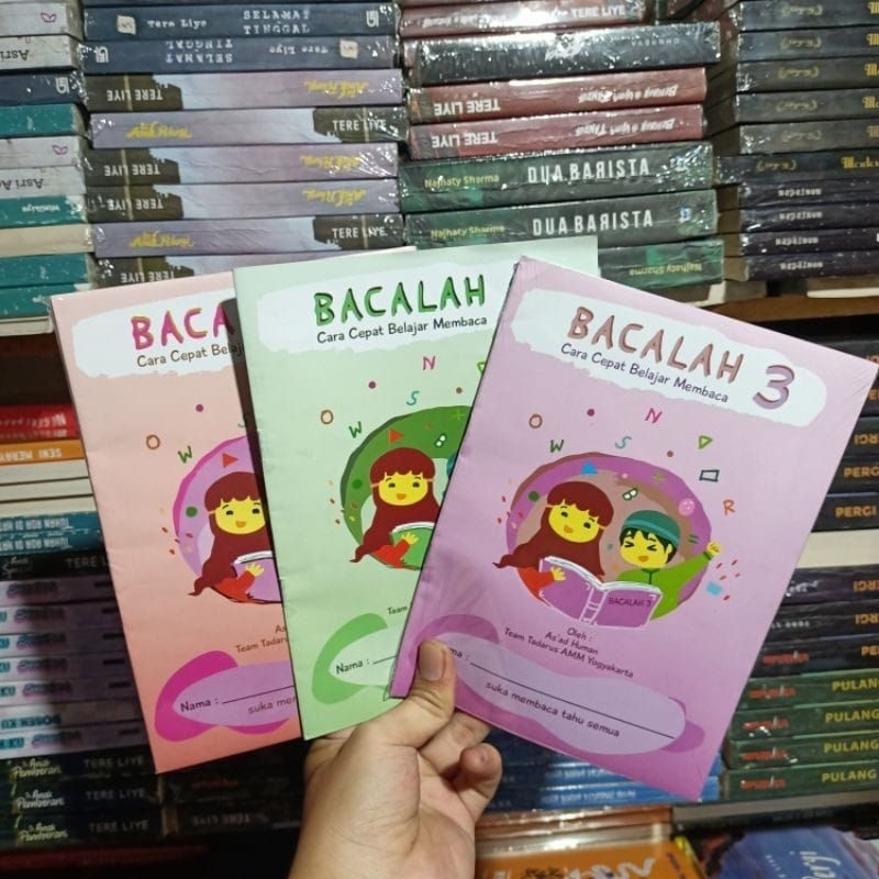 BUKU BACALAH JILID 1, 2, 3
