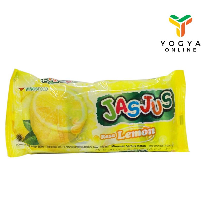 

Minuman Jas Jus Lemon Isi 10 Saset