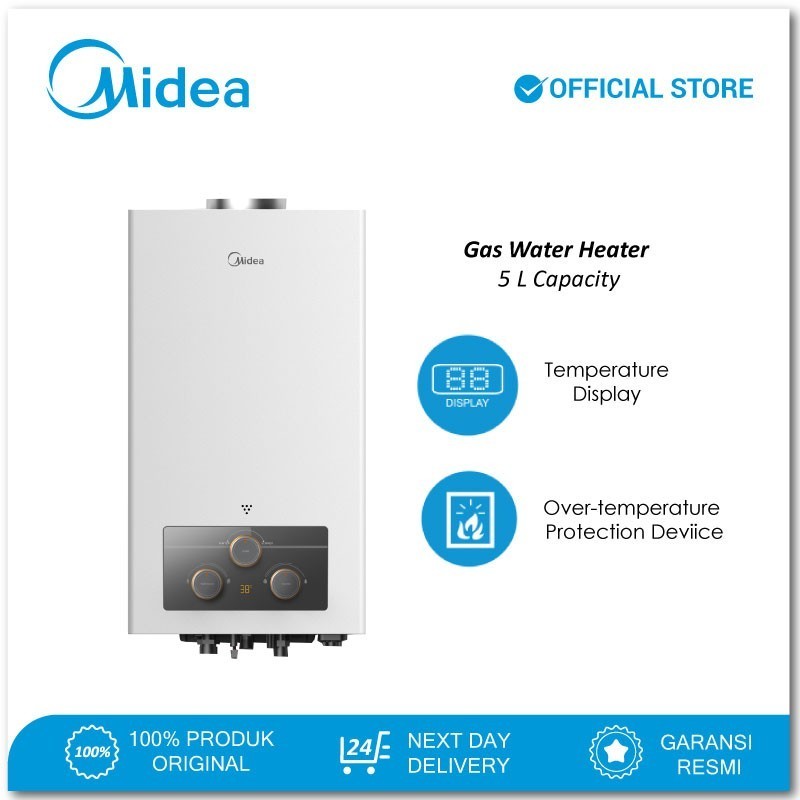 Midea JSD10-5DHS1 Pemanas Air Gas
