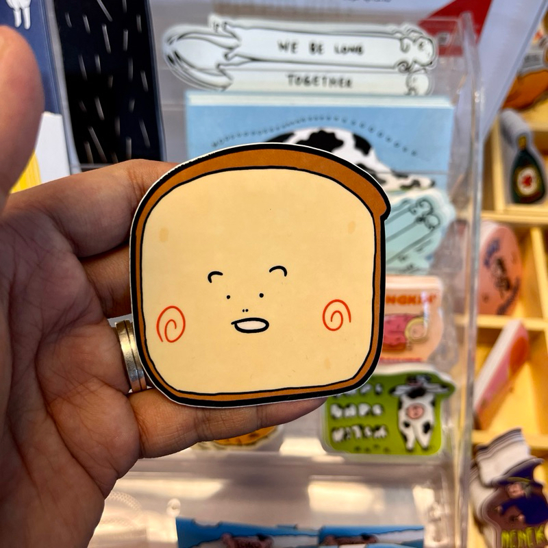 

Sticker Lucu Harotti - Sticker Hattori Berbentuk Roti