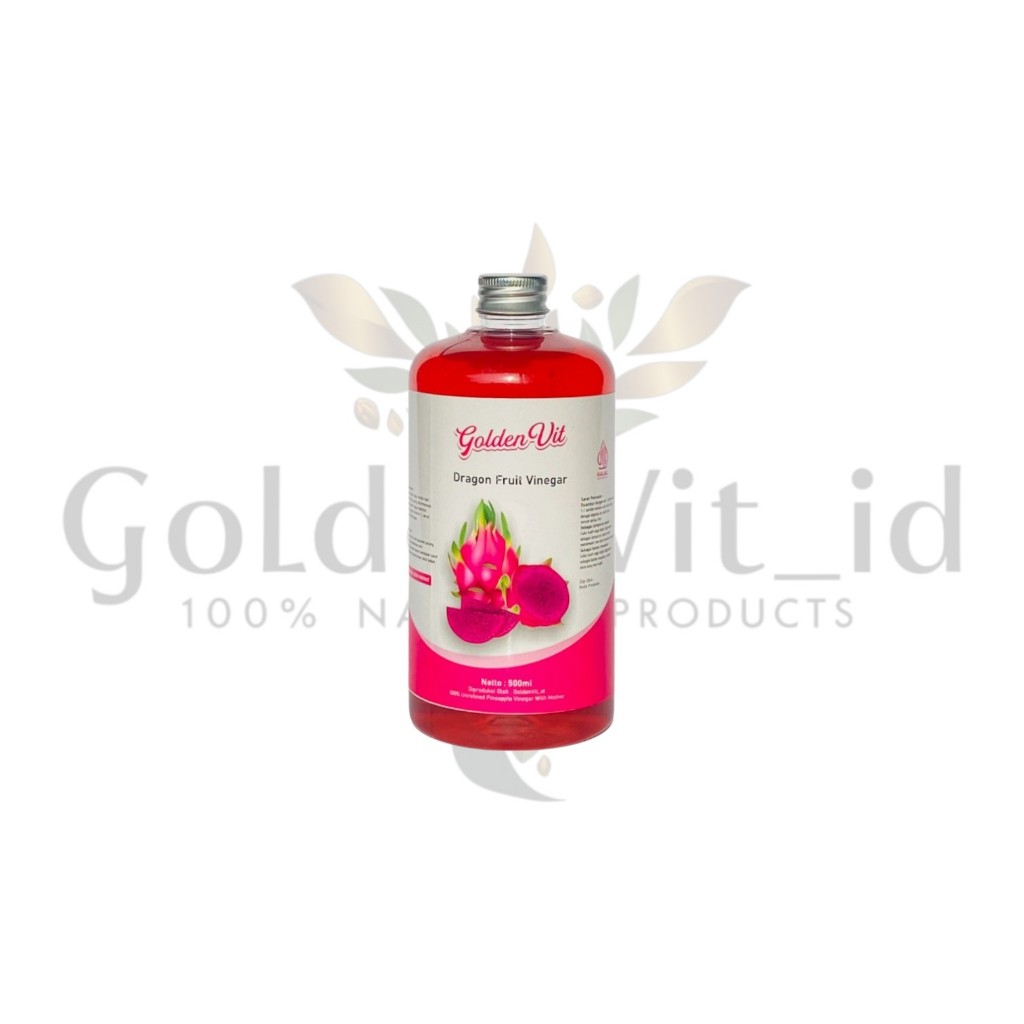 

Goldenvit cuka buah naga organik with mother 500ml