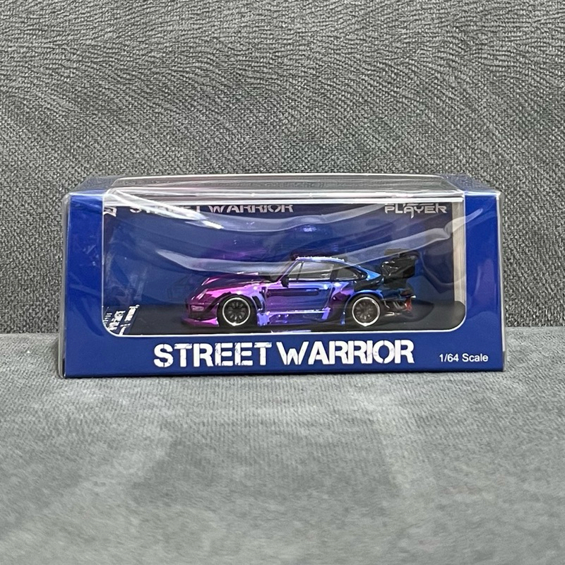 street warrior porsche rwb chameleon chrome limited