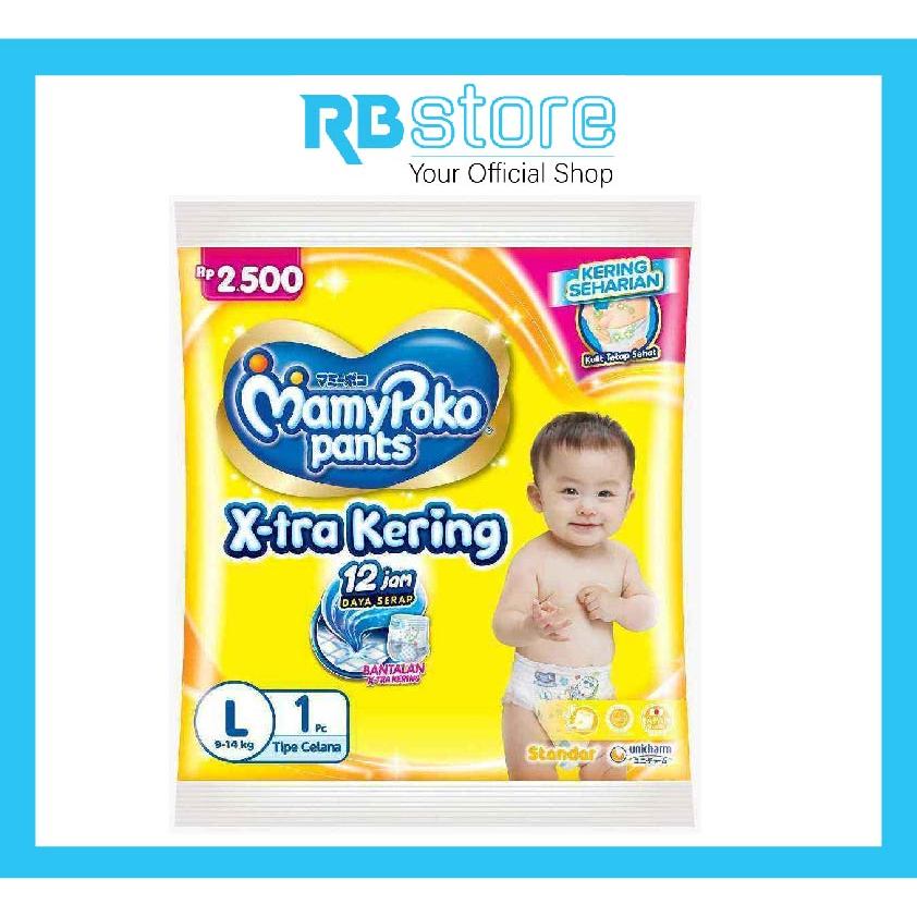 Mamypoko Pants Xtra Kering Renceng M1/L1 1 Renceng ( ISI 10 PCS )