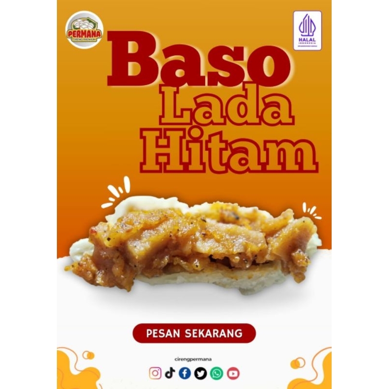 

Permana Cireng Isi Premium Baso Lada Hitam