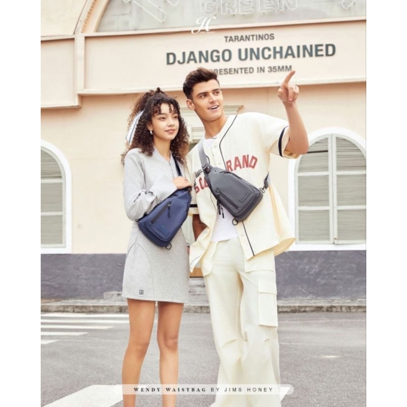 WENDY BAG BY JIMSHONEY TAS COWOK TAS CEWEK  WAISTBAG TAS KEREN COWOK TAS KEREN CEWEK TAS KEKINIAN WA