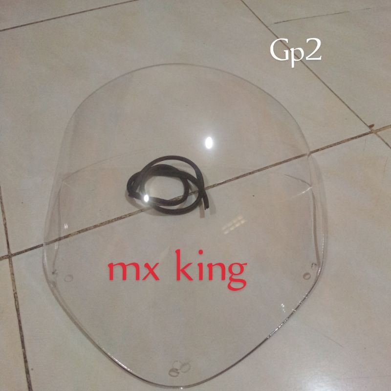 WINDSHIELD YAMAHA MX KING VISOR BATOK BALAP MX KING FREE LIST KARET