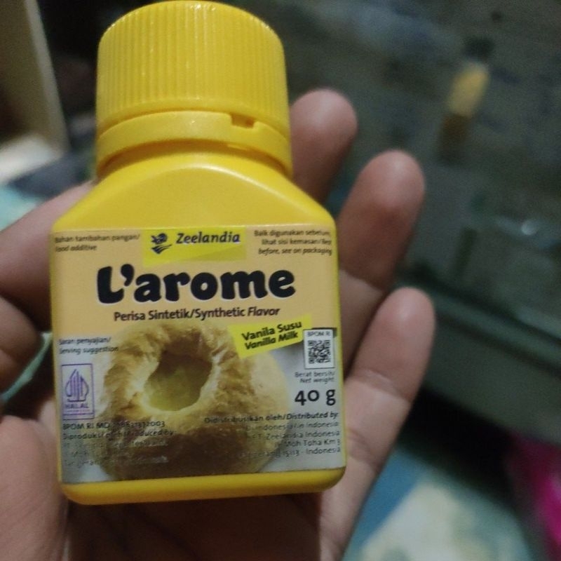 

L'arome Pasta vanila susu 40gr