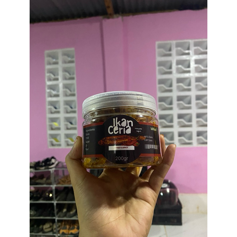 

Ikan Ceria varian manis pedas