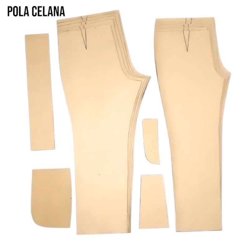 POLA CELANA PANJANG PRIA DEWASA ( 6 SET)