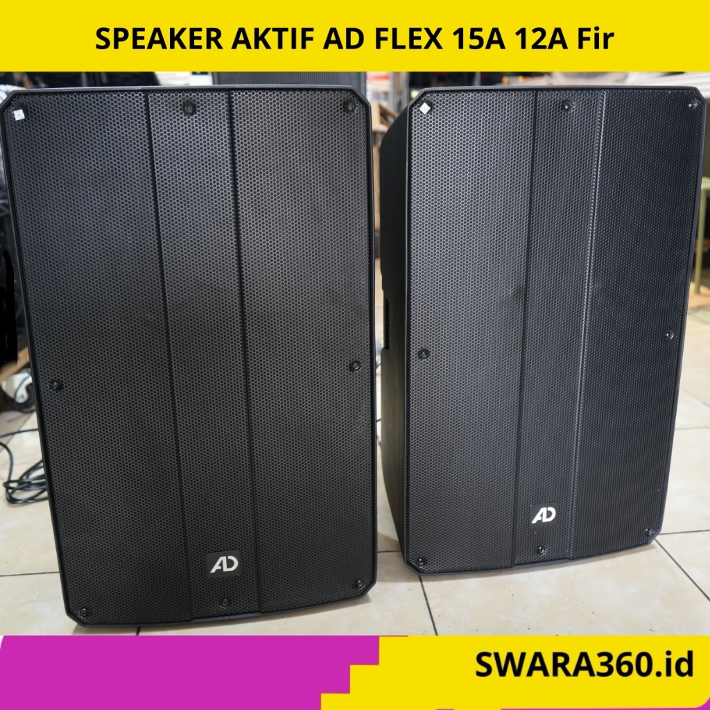 Speaker aktif AD FLEX 15A 15inch 1000watt FiR Phase
