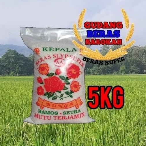

BERAS SETRA RAMOS CAP BUNGA 5KG,10KG,20KG