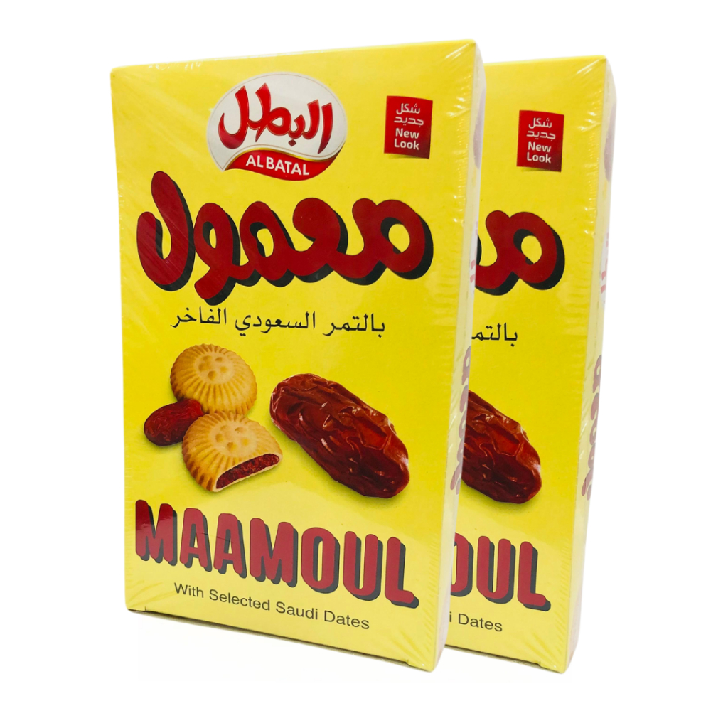 

Biscuit Maamoul isi 16pcs / Biskuit isi selai Kurma / Biscuit Mamoul al-Batal